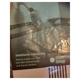 Set of 3 Niagara Low Flow Chrome Showerheads with Installation Kit