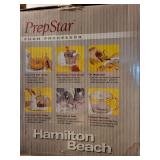 Hamilton Beach PrepStar Food Processor with 8 Cup Bowl and Accessories