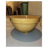 Pair of Vintage Yellowware Mixing Bowls