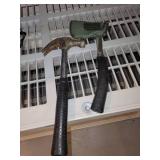 Claw Hammer and Hatchet with Sheath Set