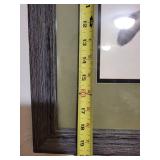 Set of 3 Framed Wildlife Art Prints by Willi Waschkuhn - Raccoon, Cottontail, Red Fox