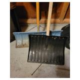 Collection of 3 Snow Shovels and Pushers Assorted Styles