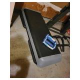 Home Fitness Equipment Set with Step Platform, Weights, Rack and AB Roller