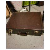 Pair of Vintage Tool Briefcases with Canvas Organizers