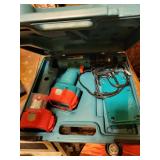 Makita Cordless Drill Set with Case, Charger, and 2 Batteries