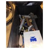 Craftsman Toolbox with Welding Extension Cord and Assorted Tools