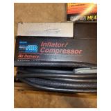 GE CB Radio, Sears Inflator/Compressor, and Super Heat-Magnet Set