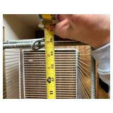 Vintage Metal Wire Storage Basket with Handles 11x11x9 Inches