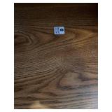 Wooden TV Stand with Storage Cabinet and Open Shelf