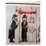 Framed Ota Bican Signed Limited Edition Print 484/1000, 22" x 18"