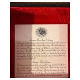 Decorative Hand-Painted Candle Holder, Set of 4 Vintage Drink Coasters, and Lacquer Trinket Box