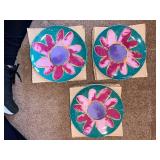 Set of 12 Department 56 Flower Porcelain Plates 8-Inch