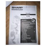 Sharp Carousel Microwave Oven Model R-320E with Turntable and Manual