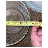 Kitchenware Collection: Glass Mixing Bowls, Farberware Saucepan, and Oval Serving Platter