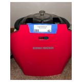 Lot of 3 Kitchen Appliances - Crock-Pot, George Foreman Grill, and Cornwall Electric Tray