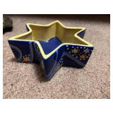 Hanukkah Serving Set with Lenox Plate, Blue Star Dish, and Tray