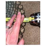 Set of 4 Vintage Pressed Glass Serving Platters, 11-14 Inch Diameter