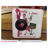 Mah Jongg Set, Vintage Board Games, and Decorative Glassware Collection