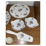 Mixed Collection of Royal Winton Grimwades and French Floral China Serving Pieces