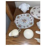 Mixed Collection of Royal Winton Grimwades and French Floral China Serving Pieces