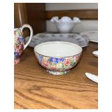 Mixed Collection of Royal Winton Grimwades and French Floral China Serving Pieces