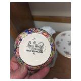 Mixed Collection of Royal Winton Grimwades and French Floral China Serving Pieces