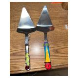 Assorted Cake Servers, Cutlery, and Decorative Serving Utensils Collection