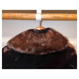 Eatons Fur Salon Brown Fur Coat with Satin Lining