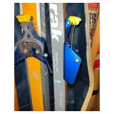 Vintage Cross Country Skis and boots