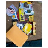 Office Supplies Collection with Hanging Folders, Notebooks, Envelopes and Accessories