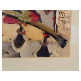 Framed Art Print of Elegant Women in Victorian Dress