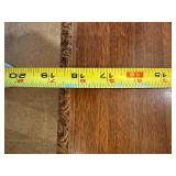 Vintage Wooden Cedar Hope Chest with Carved Details