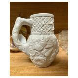 Mixed Decorative Tableware and Collectibles Lot - Royal Stafford, Wilton Pewter, Ceramic Pitcher