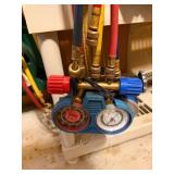 HVAC Manifold Gauge Set with Hoses