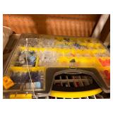 Assorted Cable Ties and Electrical Connector Kit with Organizer Case