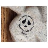 Frogs Lot of 3 w/ Dragonfly magnet