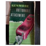 Kenmore attachment buttonhole