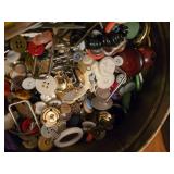 Button and Welcome wreath