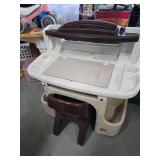 Step 2 plastic drawing desk (kids)