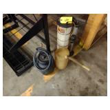 Sprayer, Water Cans & Brake Bleeder...