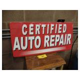 Certified Sign, 36x17...