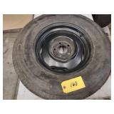 Executive SBR P215/7515 Tire on Rim...