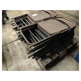 (14) Folding Chairs...