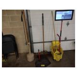 Ashtray, Mop Bucket & Tools...