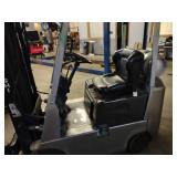Mitsubishi LP Gas Forklift, 2450 lb...
