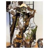 4 Pc Scent Lock Fleece XL Pants, Fleece Vest, Fleece Jacket & Moisture Wick Head Cover