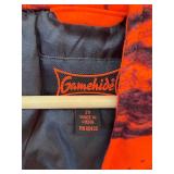 2 Pc Never Worn, Gamehide Blaze Orange Naked North Camo Bibs and Jacket