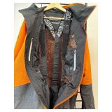 Never Worn TOBE Tiro V3 Snowmobile Non-Insolated Monosuit in Orange & Grey European Size 3XL (US XL)