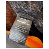 Never Worn TOBE Tiro V3 Snowmobile Non-Insolated Monosuit in Orange & Grey European Size 3XL (US XL)