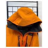 Never Worn TOBE Tiro V3 Snowmobile Non-Insolated Monosuit in Orange & Grey European Size 3XL (US XL)